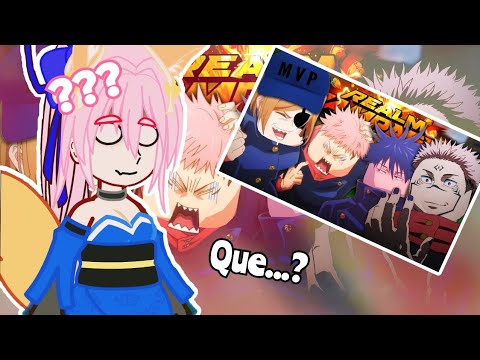 Fate (AU) characters react to los Jujutsu Kaisen juegan Realm Rampage|🇲🇽|🇺🇸|🇧🇷|Pt.1/2|Snack