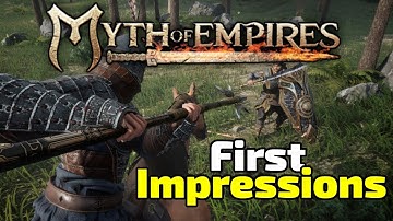Myth Of Empires First Impressions - Is it Worth Playing?