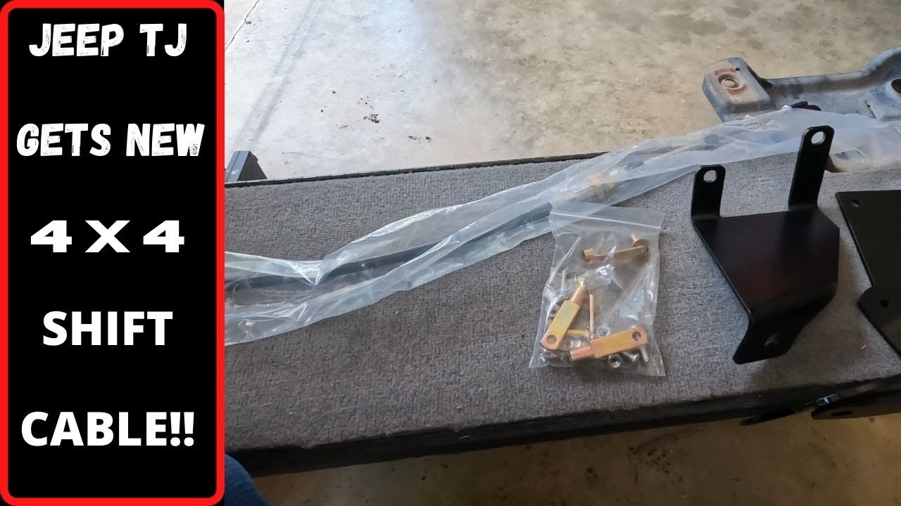 Jeep Wrangler Shift Cable install! Jeep TJ - YouTube