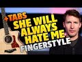 James Blunt She Will Always Hate Me Fingerstyle Guitar Cover With Tabs