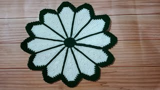 इतना खूबसूरत पायदान यूट्यूब पर पहली बार | Flower 🌼 shape Doormat/Paydan