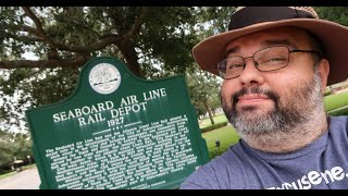 I Just Explored a Historic Train Depot! And You Can Rent It! Auburndale Florida 2025