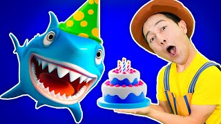 Happy Birthday Baby Shark + More | Kids Songs & Nyrsery Rhymes | Tigiboo