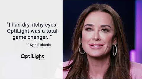 OptiLight - for Dry eye: Kyle Richards Review | Lumenis