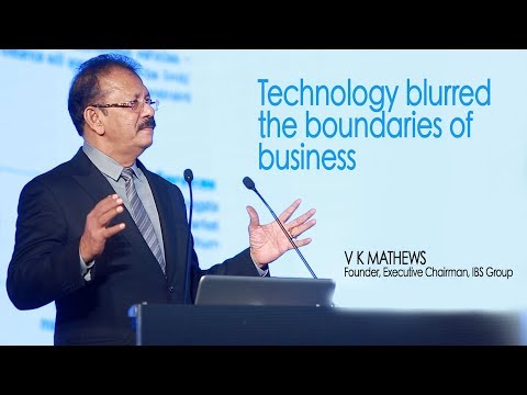 Mr V.K Mathews, IBS founder : Technology breaks conventional business boundaries