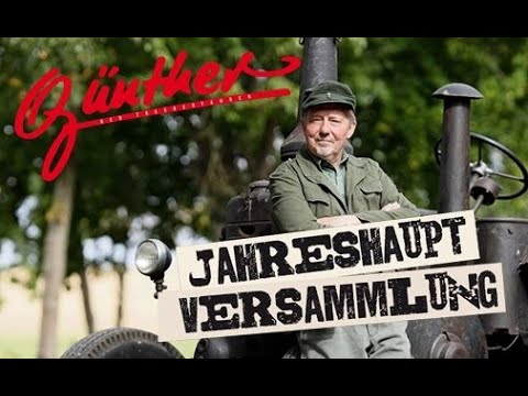 Günther, der Treckerfahrer Jahreshauptversammlung 2023 - YouTube