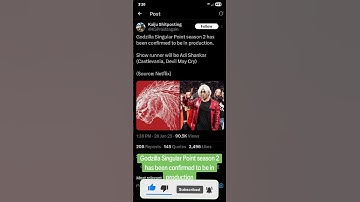 Godzilla Singular Point season 2 has been confirmed to be in production (False Alarm)