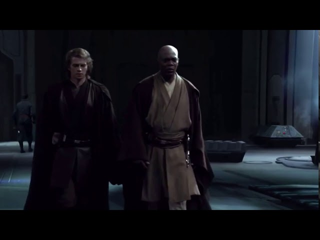 Anakin Tells Mace Windu About Palpatine (Revenge of the Sith) class=