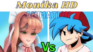 [18 ]Friday Night Funkin' vs Monika HD FULL WEEK (FNF HD Mod HARD)