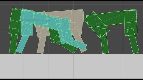 Evolving Neural Networks Of Bipedal Creatures