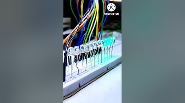 Led chaser | how to make arduino led chaser | #arduino #how_to_make_led_chaser