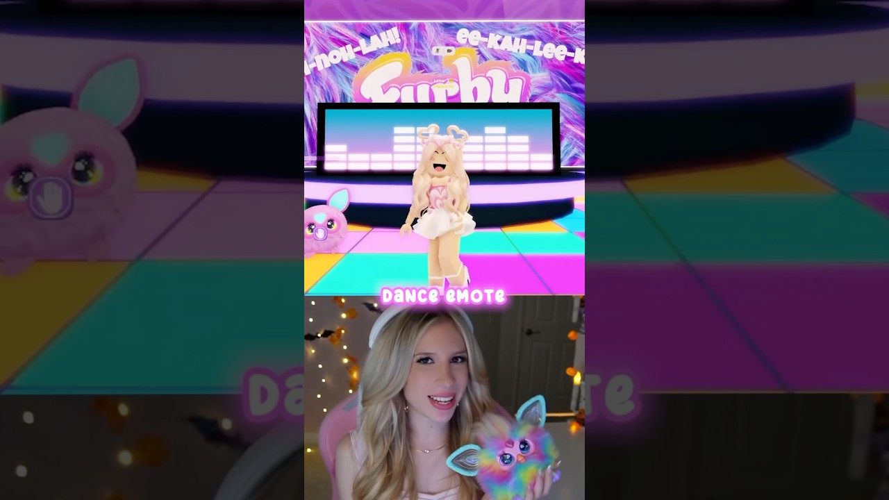 #ad Join Club Fur-Beatz and have a DANCE PARTY on ROBLOX 🥰 // #furby #hasbro