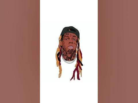 #shorts I draw #lilwayne in #cartoon #art #drawing #youtubeshorts - YouTube