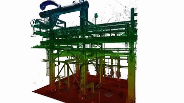 Gas works example fly through - animated with Pointools