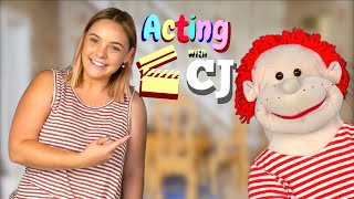 Talking Puppets and Creating Characters | Episode 3  Acting with CJ