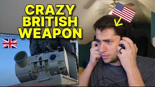 American reacts to CRAZY British Military Weapon (Laser beam)
