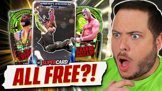 WWE SuperCard is Giving Us ALL of These Cards for FREE?! Here's HOW to Get Them...