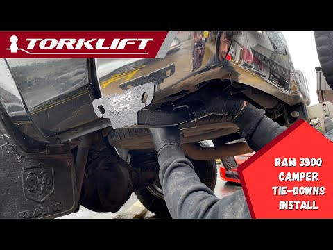 Installing Torklift Tie Downs