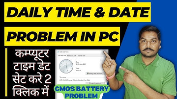 How to change date and time in Windows 10 | Daily Time and Date Problem In PC | Computer Date Time |
