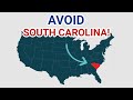 Dont move to south carolina unless you can handle these 12 cons