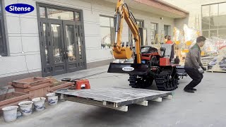 High Quality 35HP Micro Tractor Tiller for Sale