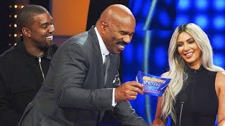 top 5 celebrities who competed on game shows kanye west kim kardashian more