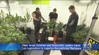 New Jersey Governor, Lawmakers Agree On Legislation To Legalize Recreational Marijuana