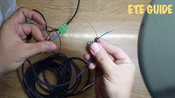 Đấu nối cảm biến tiệm cận DC 2 dây || Thực hành