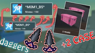 NEW LVL 150 : DAGGERS Gameplay | Opening 2 CASES | Block Strike 6.8.0 (check my id)