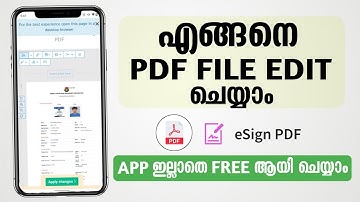 How To Edit PDF File Online For Free | Online PDF Editor | PDF File Edit Without App #pdf