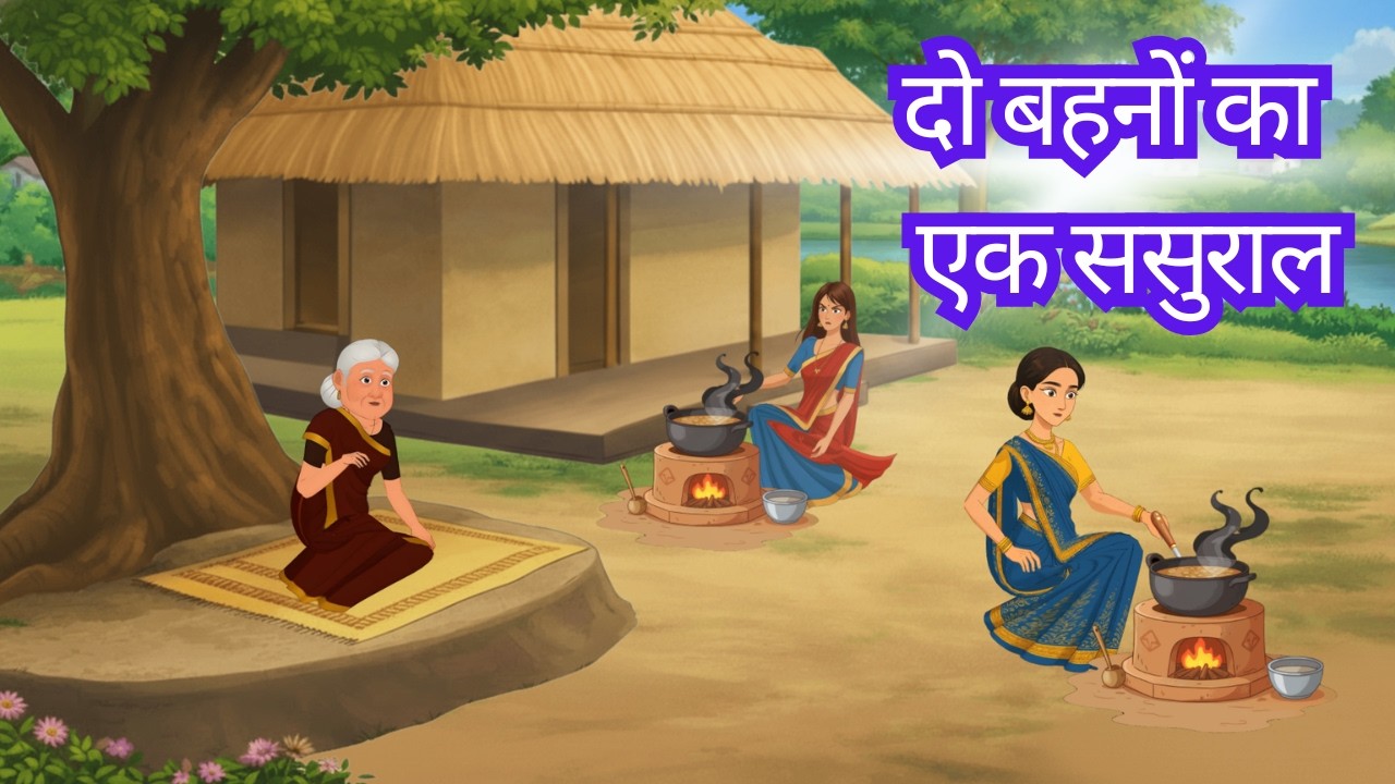 दो गरीब बहनों का एक ससुराल| Full Movie | Hindi Kahani | Moral Story | Kahaniyan |Bedtime