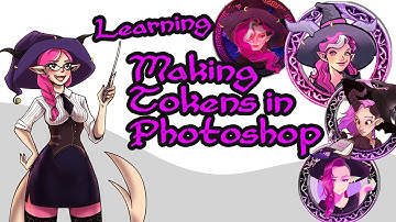 Learning Roll20 - Making Tokens in Photoshop