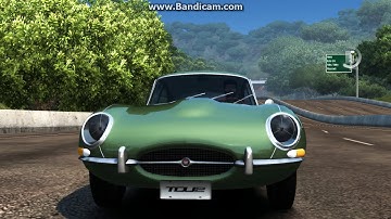 TDU2 Jaguar E-Type new performance both directions of the road