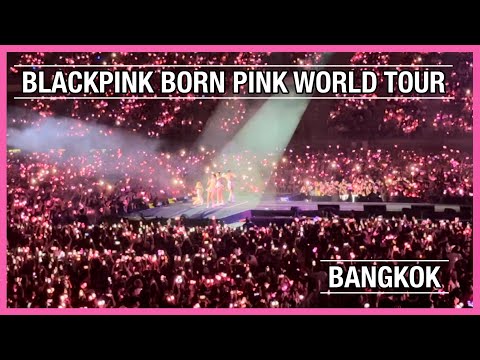 BLACKPINK BORN PINK WORLD TOUR Bangkok Concert 2023 | 블랙핑크