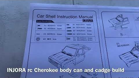 RC Build- INJORA Jeep Comanche build