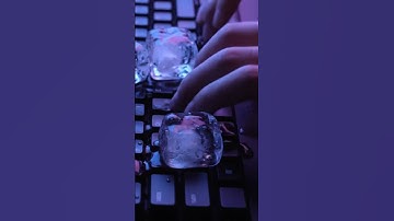 [ASMR] Ice Cold Typing | 얼음 키보드 타건 실험