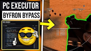 ROBLOX ADMIN HACK: BYFRON BYPASSED Level 7 Script Executor for PC Ro-Exec [Undetected]