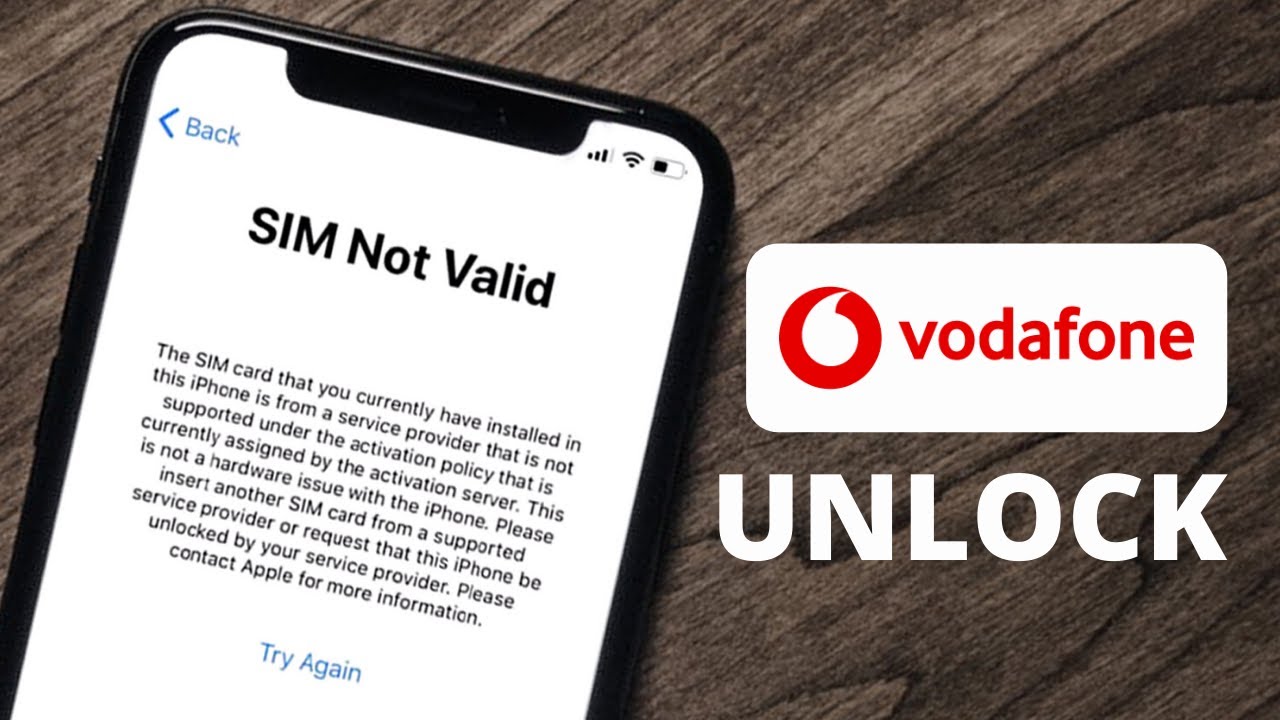 Free Vodafone Unlock Code List 10 2021