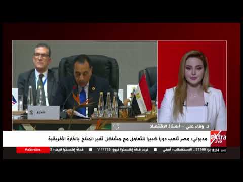 قراءة تحليلية لمجهودات مجموعة العشرين في تقليص مخاطر تغير المناخ مع د وفاء علي أستاذ الاقتصاد