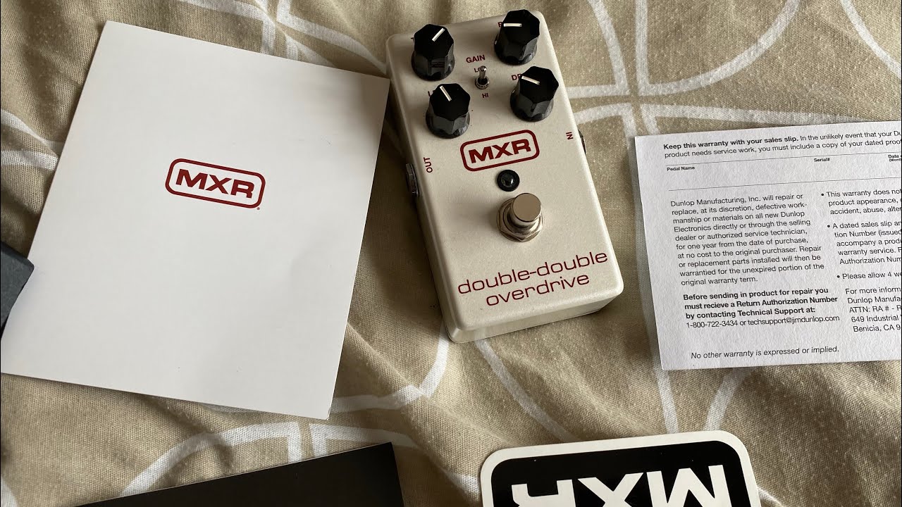 MXR M250 Double Double Overdrive Guitar Pedal (like and