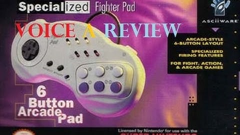 Voice a Review: Episode 12 - ASCIIWare Fighter Pad for Super NES
