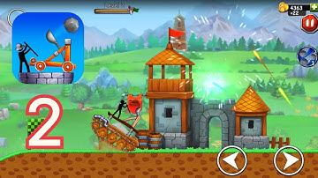 The Catapult 2 : Gameplay Walkthrough Part 2 (IOS,Android)