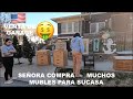  seora barrio con todos los muebles  venta de garage en usa  lo que tiran en usa los millonarios