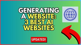 How to Generate a Website - 3 Best Free AI Website Builder
