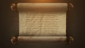 Scroll Text reveal : After effects template