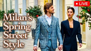 🇮🇹 Milan Street Style Spring 2024 🌷 What people are wearing in Milan in March