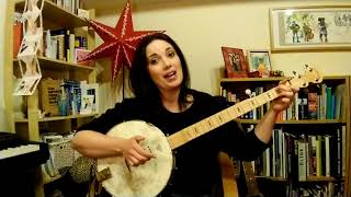 Banjo lesson #3 - &quot;Take &#39;em Away&quot; (OCMS) play-along (Beginners tutorial - frailing/clawhammer banjo)