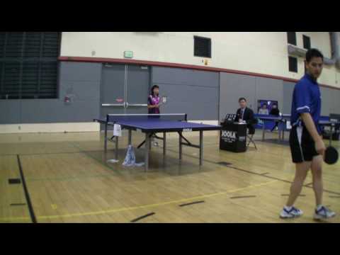 Open Singles Quarter Final JiaQi Zheng vs. Khoa Di...