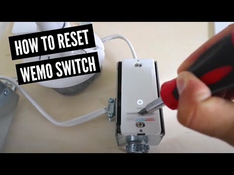 How To Reset Wemo Light Switch