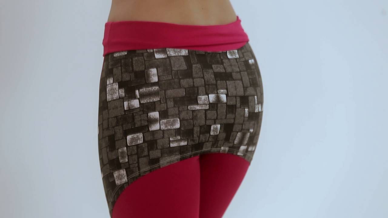 calça legging com tapa bumbum